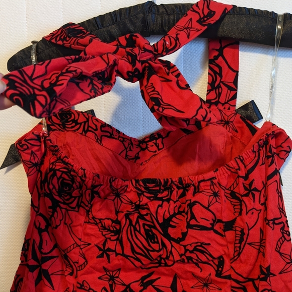 H & R Rockabilly Halter Dress - Picture 4 of 6